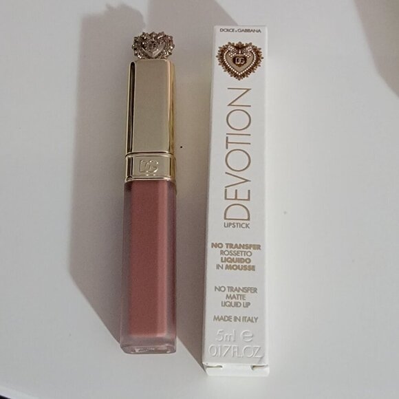 DOLCE GABBANA Everkiss Devotion Liquid Lipstick Mousse with Box - Picture 12 of 15